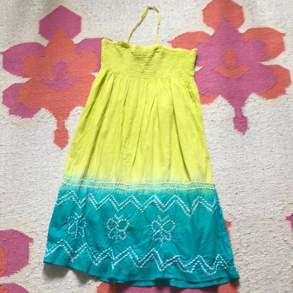 Garnet hill kids strapless sun dress - Picture 4 of 9